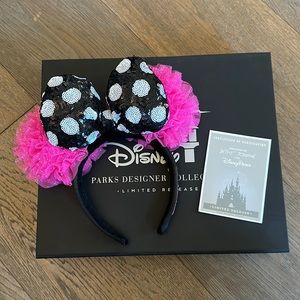 Betsey Johnson Disney Limited edition hot pink ears
